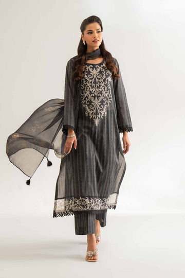 Nishat Linen 3 Piece - Digital Printed Embroidered Suit - 42501703 Online Shopping